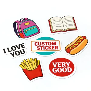 PVC Custom Die Cut Stickers Self Adhesive Vinyl Personalized Individual Waterproof Vinyl Removable Laptop Stickers Top Brand PT