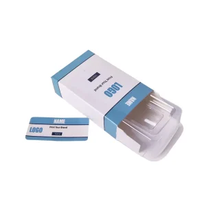 Packaging Boxes for Cosmetic Sample and Product Packaging 10ml Glass Vial Label and Box Set