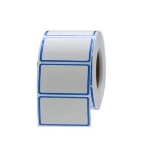 Packaging Label Custom Thermal Shipping Labels Self Adhesive White Labels for Supermarket