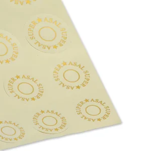 Packaging PVC Label Stickers Custom Waterproof Sticky Transparent Clear Sticker Labels with Printing Logo