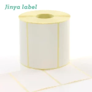 Paper Plain Direct Thermal Label Self-Adhesive Packaging Food Sticker Label
