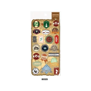 Paper Stickers Adhesive Decals Vintage Style Stickers Custom Decal Decorative Decals for Hand Account Stickers