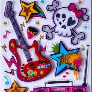 Paper Stickers for Scrapbooking Notebook & Home Decoration UV Printing Waterproof & Eco-Friendly