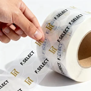 Personalized 3D UV Transfer Sticker Custom Printed Transparent Waterproof Label Made From Permanent Adhesive Paper for Packaging