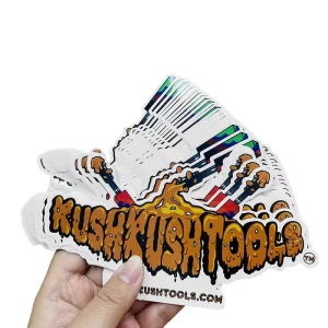 Personalized Custom Company Logo Self Adhesive Waterproof Vinyl Cartoon Die Cut Stickers for Promotional Gift