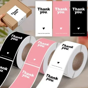 Personalized Custom Printed Self Adhesive Roll Waterproof Vinyl Labels Manufacturer Supplier