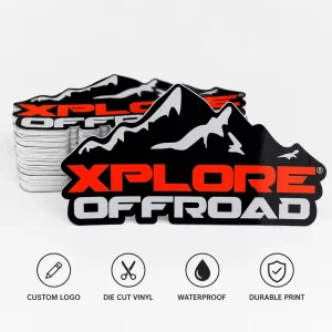 Personalized Die Cut Vinyl Stickers Waterproof Logo Decals for Cars Outdoor UV Resistant for Truck Bumper Tumbler Laptop Cooler