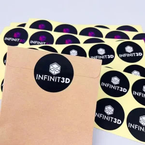 Personalized Product Custom Printing Round Stickers Label Paper Vinyl Adhesive Waterproof Sticker for Business Logo