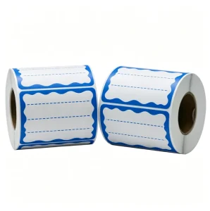 Personalized Round Square Self-adhesive Vinyl Stickers Waterproof Sticker Rolls for Label Printing Logos