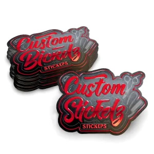 Personalized UV Proof Printing Adhesive 3D Raised Spot UV Logo Sticker Label Waterproof Vinyl PVC Letter Custom Die Cut Stickers