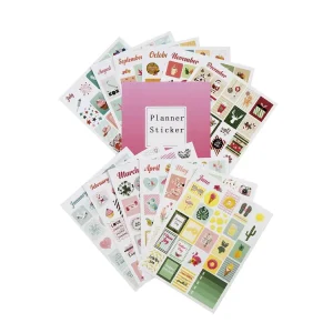 Popular Cup Happy Onion Sticker Light Keys Phone Cute Decorative Thank You Stickers with logo for Small Business