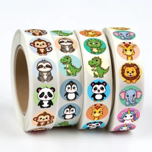 Premium Art Paper Self Adhesive Stickers for Handmade Gift Decoration
