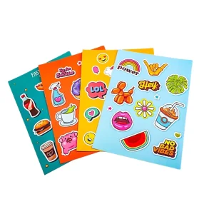 Premium Vinyl Sticker Paper Waterproof Adhesive Sheets Clear Glossy Matte White Printable Inkjet Laser Paper for Labels