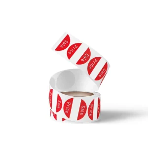 Price Tags Product Categories Stickers Adhesive Seals Sales Customization Thank You Stickers