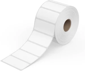 Price Waterproof Label Sticker Roll 58x40mm Blank Sticker Barcode Adhesive Supermarket Use