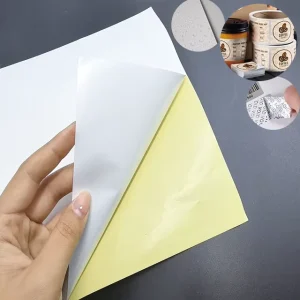 Printable BOPP A4 Label Sticker Paper Waterproof Self-Adhesive Glossy Matte Decal Sheet for Inkjet Laser Printer