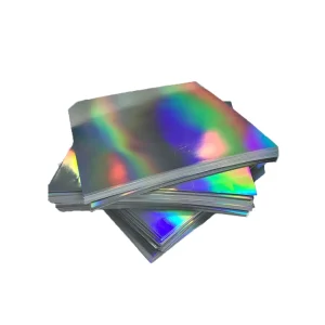 Printable Holographic Dries Quickly Waterproof Inkjet Laserjet Sticker Paper Rainbow Vinyl Sticker Paper