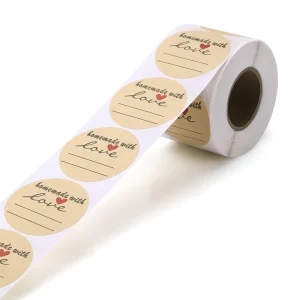 Printed Sticker Custom Paper Roll Waterproof Adhesive logo Sticker Sheet Die Cut Adhesive logo Custom Sticker