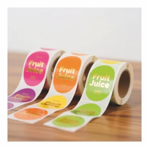 Printed Sticker Labels Logo Custom Decal Car Logo StickerT