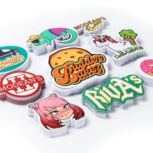 Printing Adhesive Label Logo Kiss Cut Sticker Sheet Waterproof Sticker Custom Vinyl Die Cut Stickers