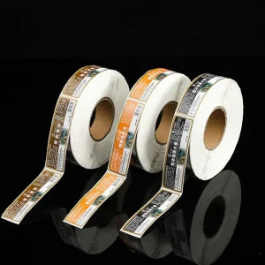 Printing Packaging Labels Die Cut Logo Stickers for Packaging Label