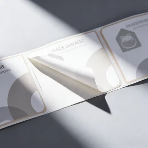 Printing Roll Health Care Product Private Labels Custom Bottle Oil Proof Vinyl Plastic Packaging Label Labels Sticker