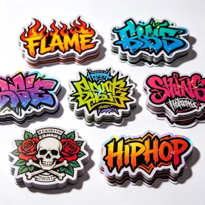 Printing Vinyl Adhesive Customized Stickers Word Stickers Dye Cut Stickers