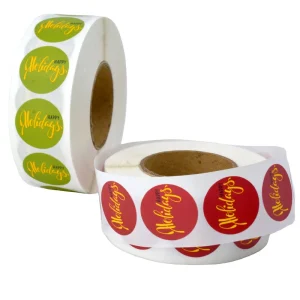 Private Custom Product Label Sticker Manufacturer Waterproof Tear Resistant Custom Printed Logo Label Stickers