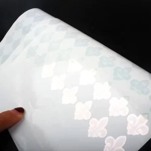 Private Custom Transparent Logo Hologram Stickers Labels With Printing