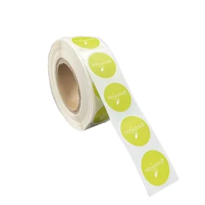 Private Design Product Labels Maker Self Adhesive Vinyl Round Waterproof Sticker Roll Paper Custom Printing Logo Label Stickers