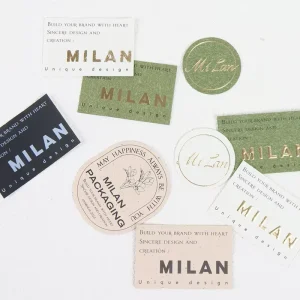 Private Design Product Labels Maker Self Adhesive Vinyl Round Waterproof Sticker Roll Paper Custom Printing Logo Label Stickers