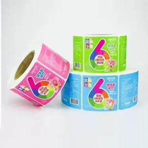 Private Design Product Labels Maker Self Adhesive Vinyl Round Waterproof Sticker Roll Paper Custom Printing logo Label Stickers