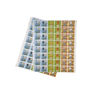 Private Design Product Labels Maker Self Adhesive Vinyl Waterproof Sticker Roll Paper Custom Printing Logo Label Stickers