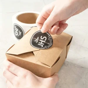 Private Design Waterproof Roll Label Sticker Packaging Spot UV Adhesive Labels Custom Roll Label Logo Vinyl Sticker