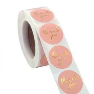 Private Logo High Quality Customized Business Logo Printed Water Proof Paper Paperboards Vinyl Adhesive Labels Stickers