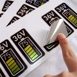 Product Sticker Printing Custom Adhesive Brand Logo Label Rolls