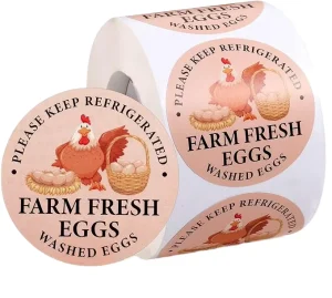 Product Sticker Printing Custom Adhesive Brand Logo Round Label Rolls