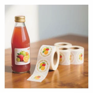 Professional White Vinyl Paper Adhesive Label Sticker