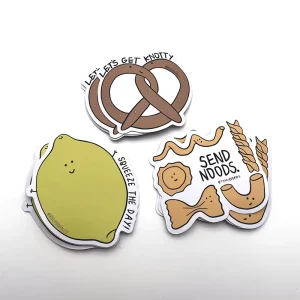 Promotion Adhesive Waterproof Vinyl Kawaii Sticker Pack Custom Logo Die Cut Cartoon Anime Stickers