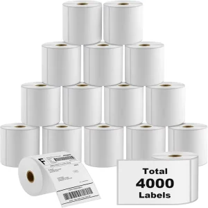 Promotion at Good Price Direct Blank Thermal Roll Labels Waterproof Adhesive Paper Packaging Stickers