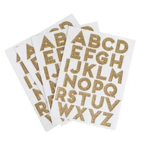 Promotional Gifts Customizable Size Eco Friendly Decorative Letter Stickers