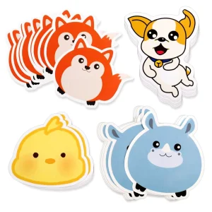 Promotional Giveaways Label Adhesive Letter Custom Die Cut Washi Matte Stickers
