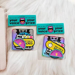 Promotional Multiple Designs Self Adhesive Various Shape Vinyl Stickers Printing Logo Waterproof Die Cut Sticker Pack