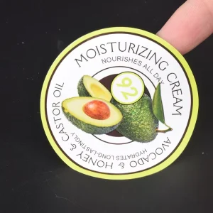 Pvc Self adhesive Label Sticker Packaging Food logo Trademark Printing Coated Paper Self adhesive Label