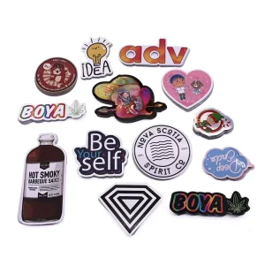Random Cute Vinyl Sticker Packs Custom Pvc Waterproof Die Cut Stickers for Laptop Skateboard
