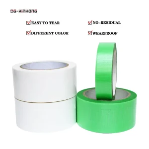 Recyclable Easy to Tear UV Resistant Spray Paint Protection No Residual Polyethylene Film PE Cloth Duct Masking Adhesive Tape