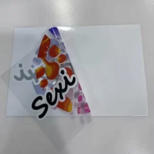 Removable Transparent Glass Stickers Electrostatic Vinyl Sticker Static Cling Sticker