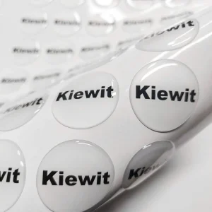 Resin Label Doming Sticker Domed 3d Dome Custom Logo Epoxy Round Raised Printing Crystal Epoxy Resin Sticker