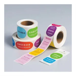 Roll Cut Logo Custom Stickers for Packaging Decoration