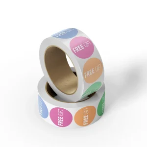 Roll Sealing Stickers Free Gift Decorative Stickers Self adhesive Stickers Labels